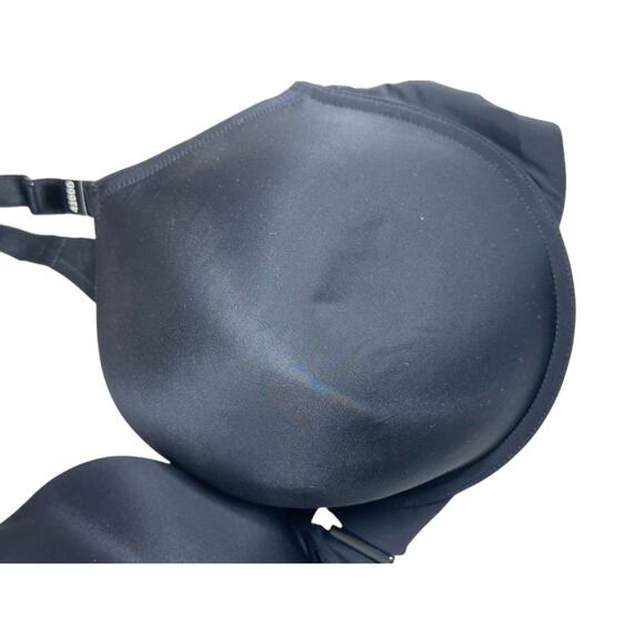 Torrid Black Back Smoothing Lightly Lined T-Shirt Bra Front Closure 42DDD NEW - Picture 2 of 6